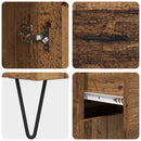 Sideboard Gammelt træ 69,5 x 34 x 90 cm Konstrueret træ