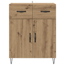 Sideboard Artisan Egetræ 69,5 x 34 x 90 cm Konstrueret træ