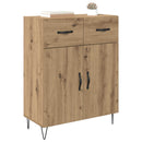 Sideboard Artisan Egetræ 69,5 x 34 x 90 cm Konstrueret træ