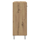 Sideboard Artisan Egetræ 69,5 x 34 x 90 cm Konstrueret træ