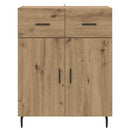 Sideboard Artisan Egetræ 69,5 x 34 x 90 cm Konstrueret træ