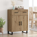 Sideboard Artisan Egetræ 69,5 x 34 x 90 cm Konstrueret træ