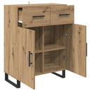 Sideboard Artisan Egetræ 69,5 x 34 x 90 cm Konstrueret træ