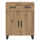 Sideboard Artisan Egetræ 69,5 x 34 x 90 cm Konstrueret træ