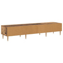 TV-skab med skuffe Gammelt træ 150 x 36 x 30 cm Konstrueret træ