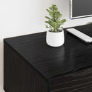 TV-skab 150 x 36 x 30 cm Sort eg Konstrueret træ
