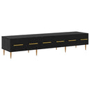 TV-skab 150 x 36 x 30 cm Sort eg Konstrueret træ
