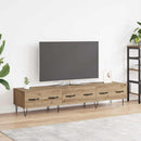 TV-skab med skuffe artisan eg 150 x 36 x 30 cm Konstrueret træ