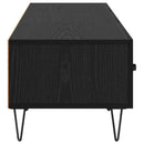 TV-skab 150 x 36 x 30 cm Sort eg Konstrueret træ