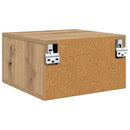 Natskab 2 pcs artisan eg 35 x 35 x 20 cm Konstrueret træ