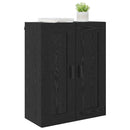 Vægskab Sort eg 69,5 x 34 x 90 cm Konstrueret træ