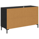 Sideboard Sort eg 100 x 36 x 60 cm Konstrueret træ