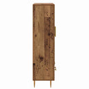 Highboard Gammelt træ 69,5 x 31 x 115 cm Ingeniørtræ og glas