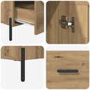 Highboard med skuffe Corona Artisan Egetræ 69,5 x 31 x 115 cm