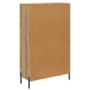 Highboard med skuffe Corona Artisan Egetræ 69,5 x 31 x 115 cm