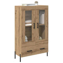 Highboard med skuffe Corona Artisan Egetræ 69,5 x 31 x 115 cm