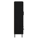 Highboard Corona Sort eg 69,5 x 31 x 115 cm Konstrueret træ