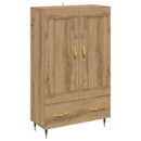 Highboard Artisan Egetræ 69,5 x 31 x 115 cm Konstrueret træ