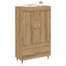 Highboard Artisan Egetræ 69,5 x 31 x 115 cm Konstrueret træ