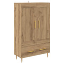 Highboard Artisan Egetræ 69,5 x 31 x 115 cm Konstrueret træ