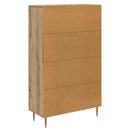 Highboard Artisan Egetræ 69,5 x 31 x 115 cm Konstrueret træ