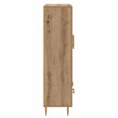 Highboard Artisan Egetræ 69,5 x 31 x 115 cm Konstrueret træ