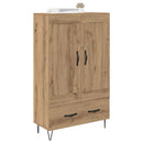 Highboard Artisan Egetræ 69,5 x 31 x 115 cm Konstrueret træ