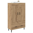 Highboard Artisan Egetræ 69,5 x 31 x 115 cm Konstrueret træ