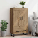 Highboard Artisan Egetræ 69,5 x 31 x 115 cm Konstrueret træ