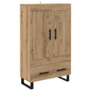 Highboard Artisan Egetræ 69,5 x 31 x 115 cm Konstrueret træ