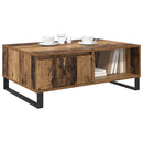 Sofabord Gammelt træ 90 x 60 x 35 cm Konstrueret træ