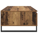 Sofabord Gammelt træ 90 x 60 x 35 cm Konstrueret træ