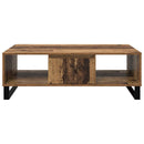 Sofabord Gammelt træ 104 x 60 x 35 cm Konstrueret træ