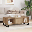 Sofabord Artisan Egetræ 104 x 60 x 35 cm Konstrueret træ