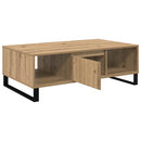 Sofabord Artisan Egetræ 104 x 60 x 35 cm Konstrueret træ