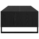 Sofabord Sort eg 104 x 60 x 35 cm Konstrueret træ