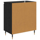 Sideboard Sort eg 60 x 35 x 70 cm Konstrueret træ
