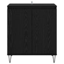 Sideboard Sort eg 60 x 35 x 70 cm Konstrueret træ