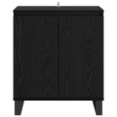 Sideboard Sort eg 60 x 35 x 70 cm Konstrueret træ