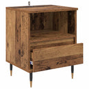 Natskab 2 pcs Gammelt træ 40 x 35 x 50 cm Konstrueret træ