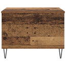 Sofabord Gammelt træ 60 x 44,5 x 45 cm Konstrueret træ