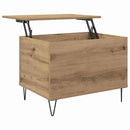 Sofabord Artisan Egetræ 60 x 44,5 x 45 cm Konstrueret træ