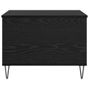 Sofabord Sort eg 60 x 44,5 x 45 cm Konstrueret træ