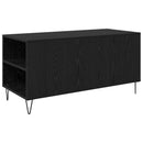Sofabord med skuffe Sort eg 102 x 44,5 x 50 cm Konstrueret træ