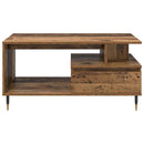 Sofabord Gammelt træ 90 x 49 x 45 cm Konstrueret træ