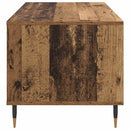 Sofabord med skuffe Gammelt træ 90 x 49 x 45 cm Konstrueret træ
