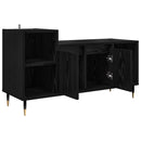 TV-skab 100 x 35 x 55 cm Sort eg Konstrueret træ