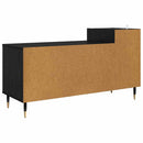 TV-skab Sort eg 100 x 35 x 55 cm Konstrueret træ