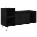 TV-skab 100 x 35 x 55 cm Sort eg Konstrueret træ
