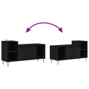 TV-skab 100 x 35 x 55 cm Sort eg Konstrueret træ